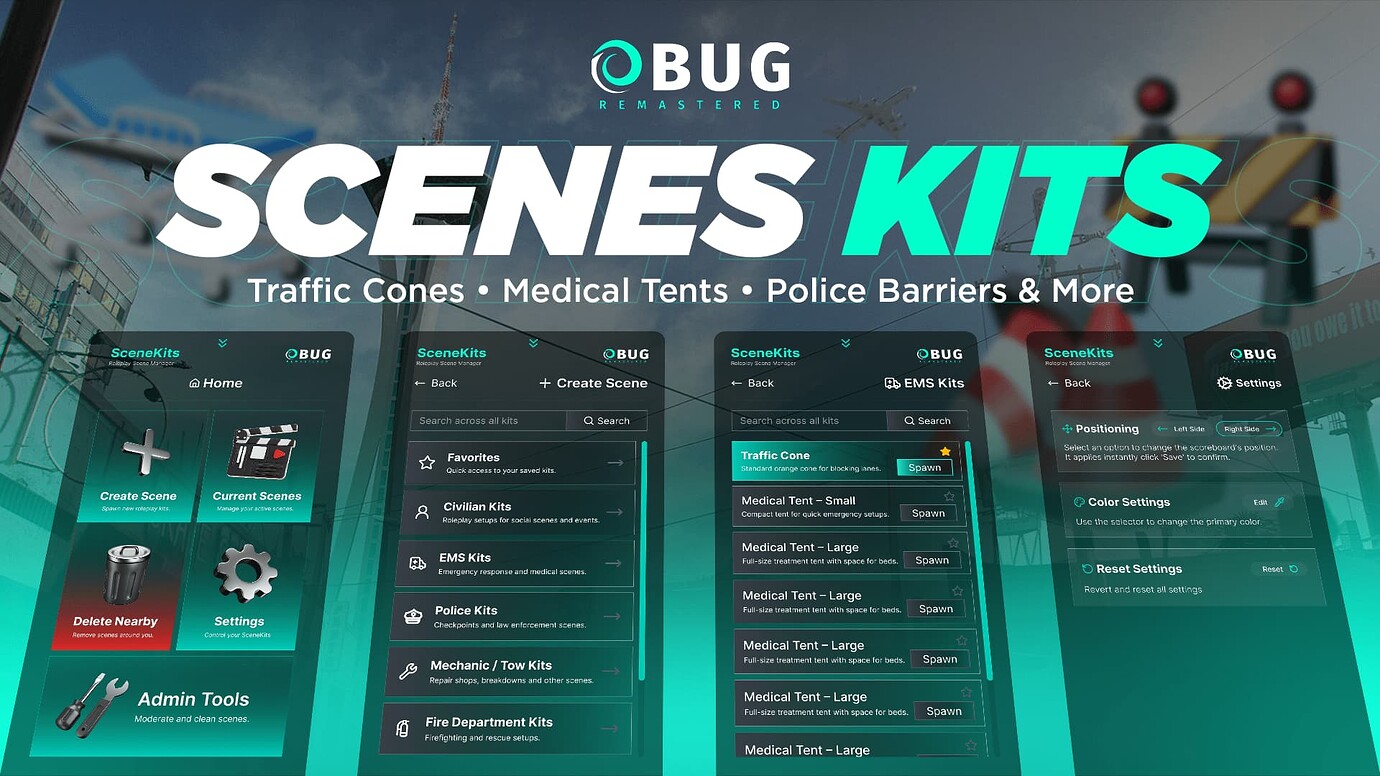 SceneKits - RP Scene Manager | 50+ Kits - FiveM Releases - Cfx Forum
