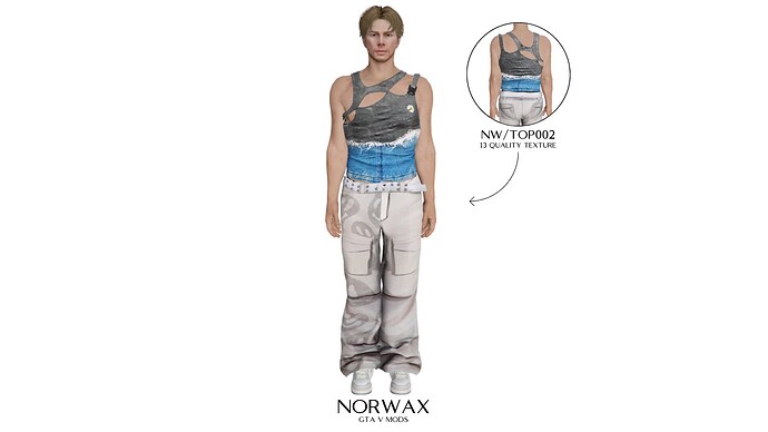 [PAID] Yeoubi Tank Top (NWTOP002) mp Male - FiveM Releases - Cfx Forum