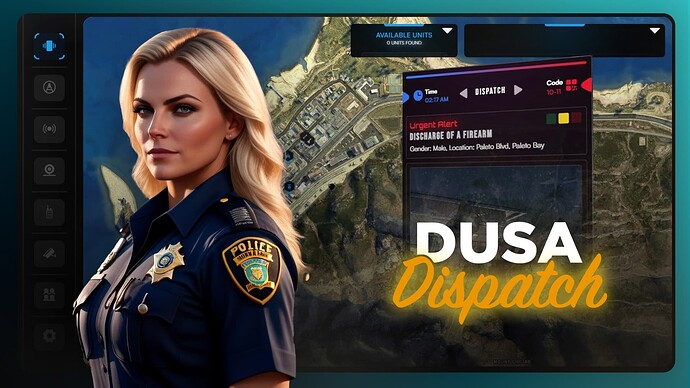 Dusa Dispatch | Organize Everything, Create Drawings, Radar & Bodycam Thumbnail