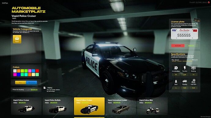 Vehicle Shop Script | ESX/QBCORE/QBOX | STG Scripts thumbnail 3