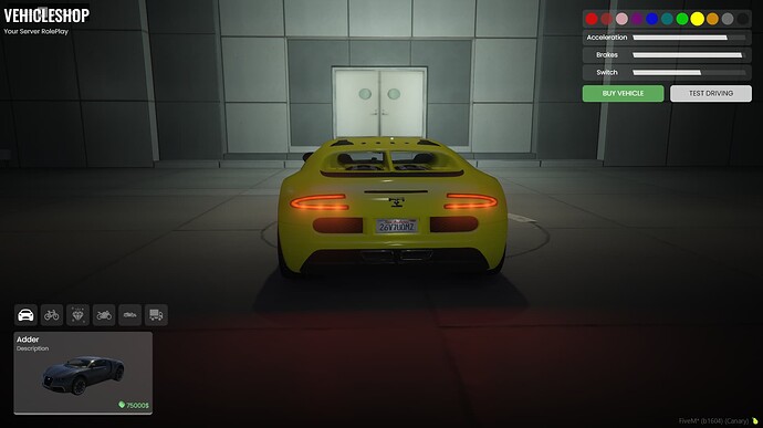 Infinity - Vehicleshop thumbnail 5