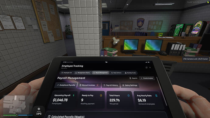 NX | Reimagining Bossmenus & Payroll – Most Advanced Employee Management script in FiveM – nx_employeemanagement thumbnail 9