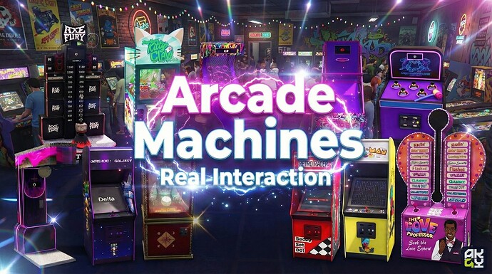 Arcade Machines | Interactable 11 Machine Thumbnail