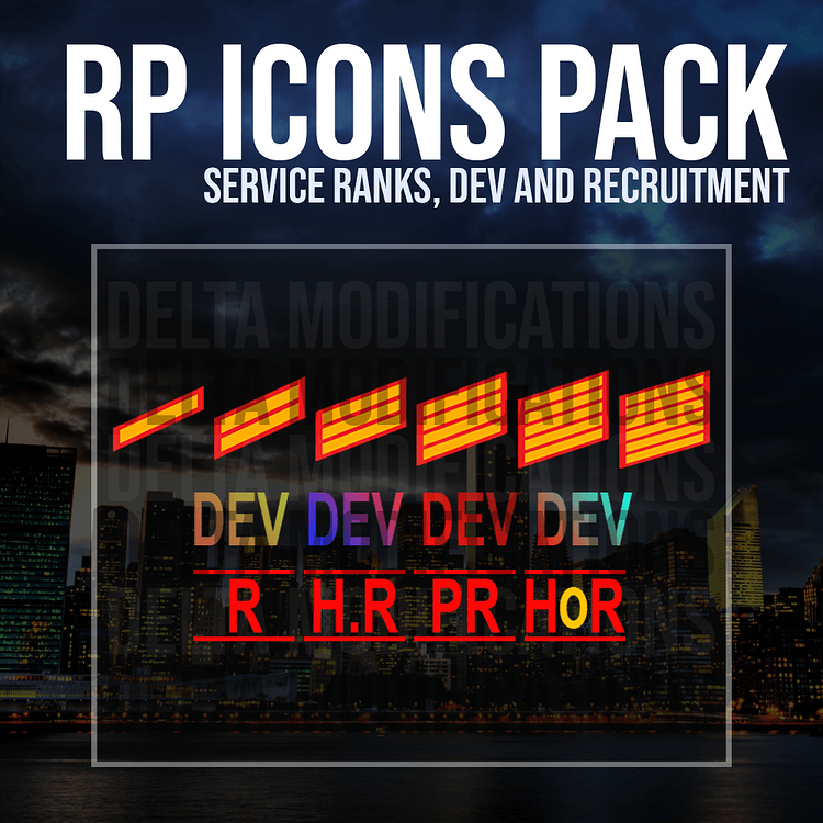 [PAID] [Icons/GFX] RP ICONS PACK #1 - FiveM Releases - Cfx.re Community