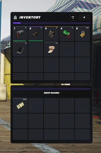 OX_INVENTORY Redesign - Dark Themed, Rarity, Clothing tab - FiveM ...