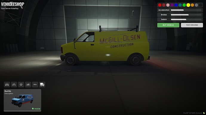 Infinity - Vehicleshop thumbnail 4