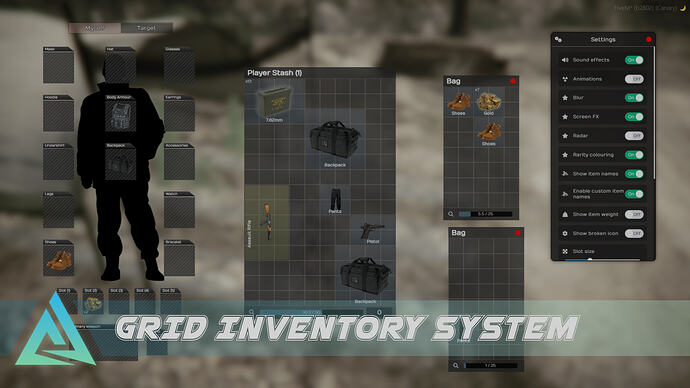 🎒 Grid Inventory System (EFT, DayZ inspired) - FiveM Releases - Cfx Forum