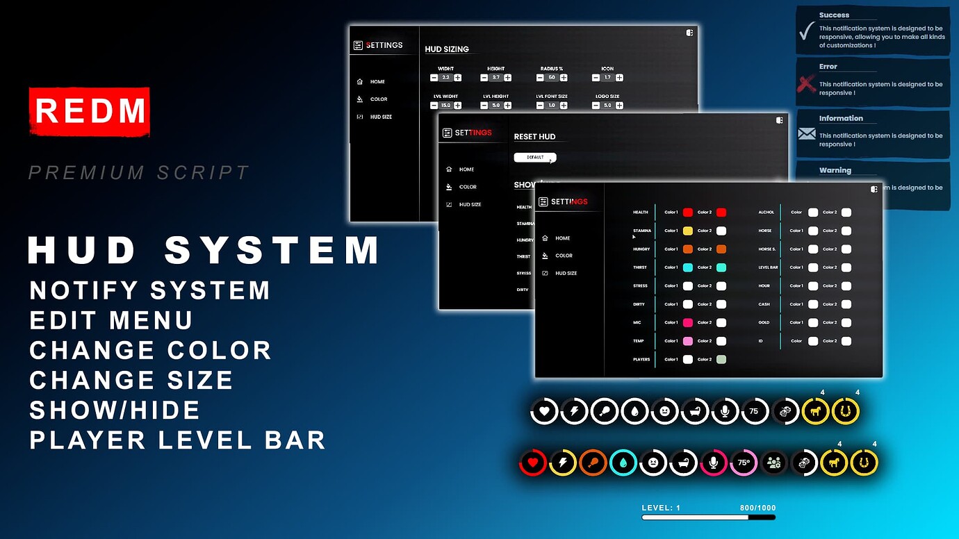 FX-Hud/Metabolism System - RedM Releases - Cfx Forum