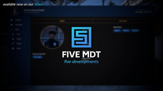 [QB / ESX] five-mdt | Advanced MDT System Thumbnail