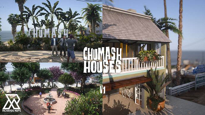 [MLO] PAID Chumash Coastal Houses MLO V1 Thumbnail