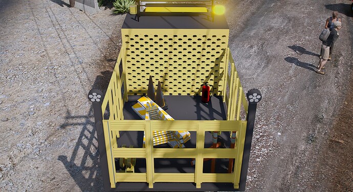 Vapid Sandking DOT Animated traffic traffic control thumbnail 4