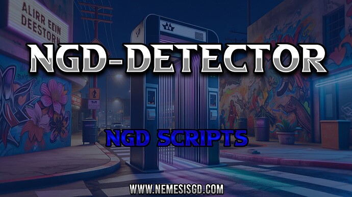 [QB, QBOX, ESX] Body Scanner / Detector | Custom Prop Thumbnail