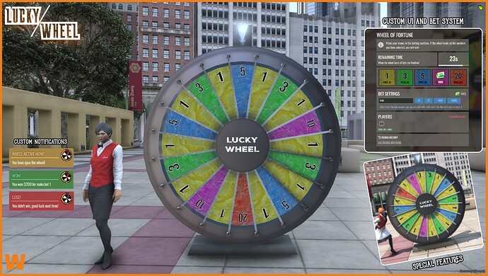 lucky wheel kapak