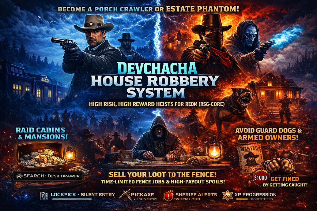 [Free] House Robbery Script - RedM Releases - Cfx.re Community