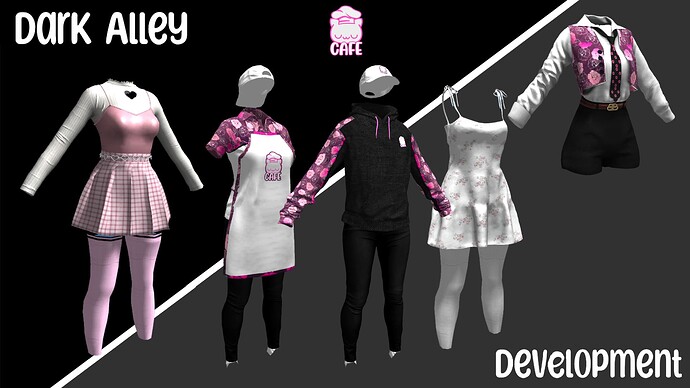 UWU Cafe Clothing -- Male & Female thumbnail 5