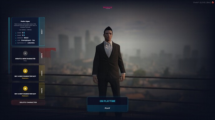 CodeForge Character Suite V2 | Multicharacter + Creator + Spawn Selector