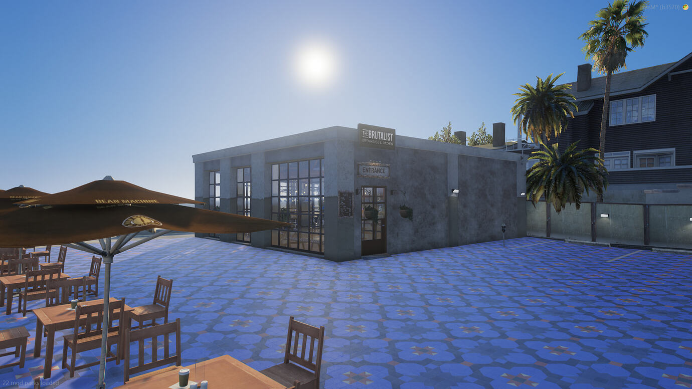 [免费] The Brutalist Coffee Shop - Hunz3D