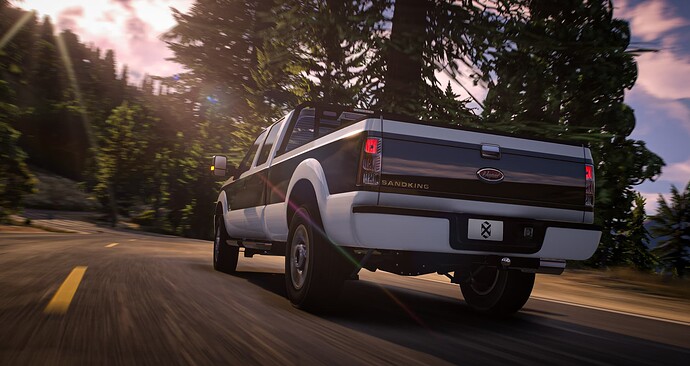 Sandking D155 Sunset Rear