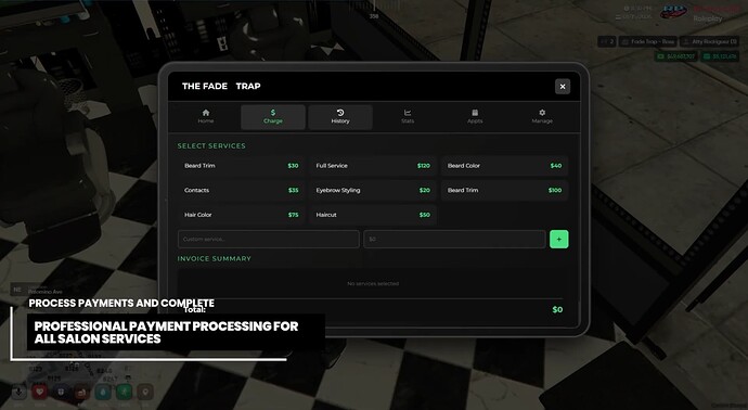 [PAID] The Fade Trap Plus - Ultimate Barbershop & Street Business System With Realistic Haircut Animations thumbnail 8