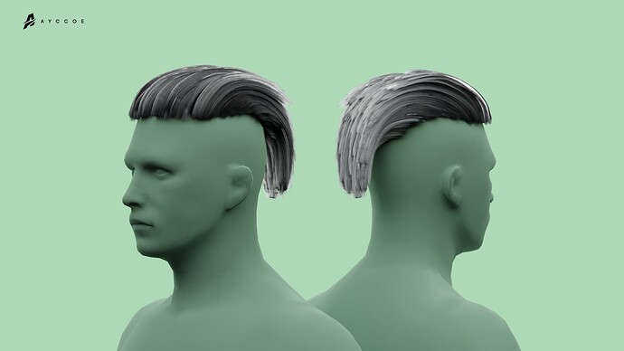 Long Hair #1 (MP Male) Thumbnail