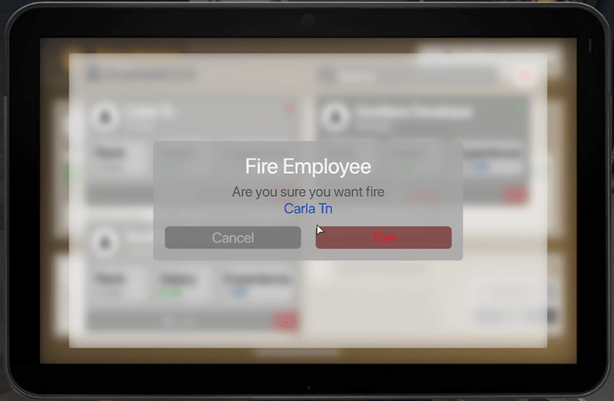 Fire Employee