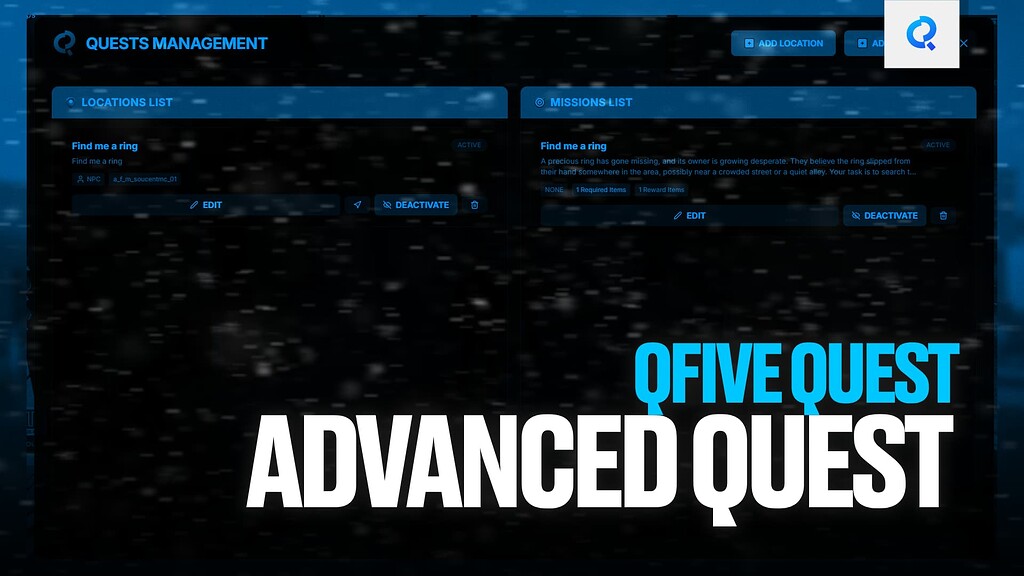 Advanced Quest System - FiveM Releases - Cfx.re Community