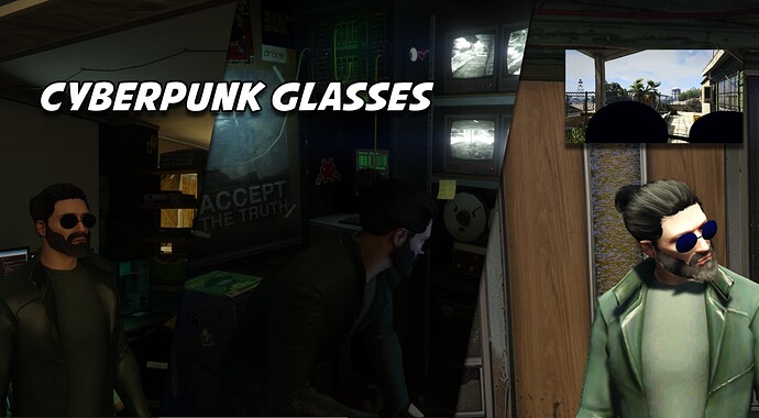 Cyber Punk Glasses