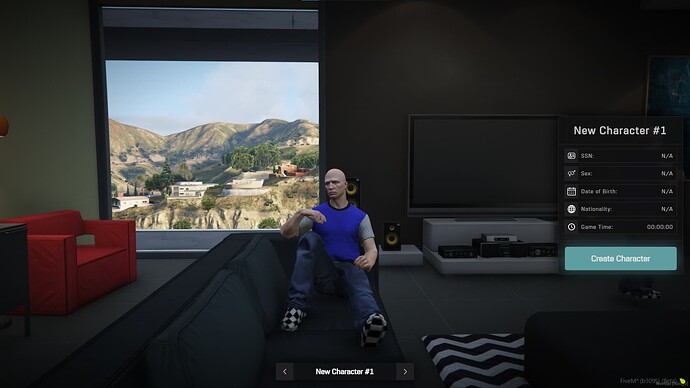 [PAID] [ESX/QB/Custom] Multicharacter System | Animated Scene thumbnail 2