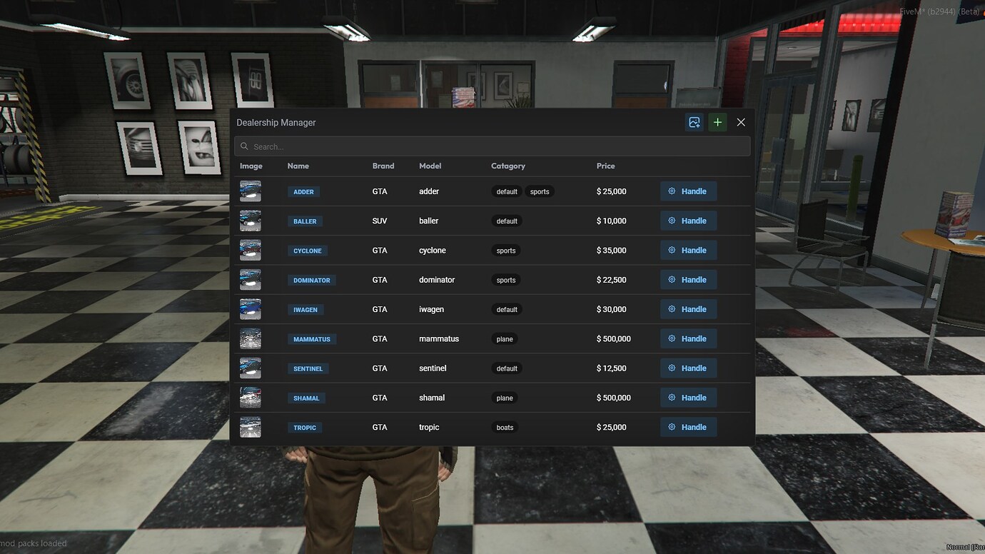 [QBCore, ESX] Dealerships - FiveM Releases - Cfx.re Community