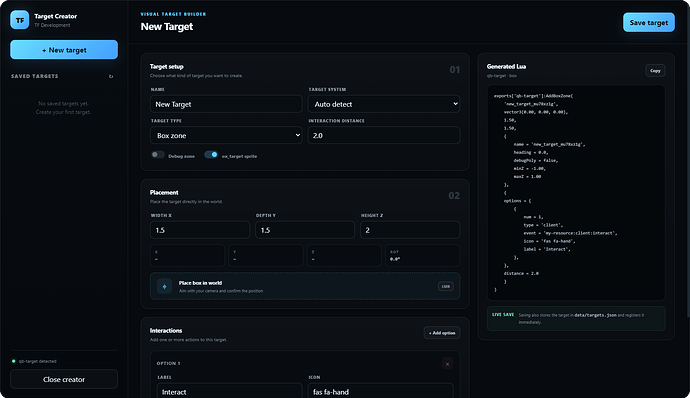 TargetCreator Preview 05