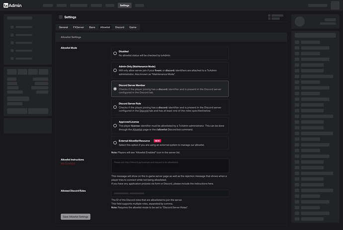 TxAdmin Dashboard -Configure Server (2)