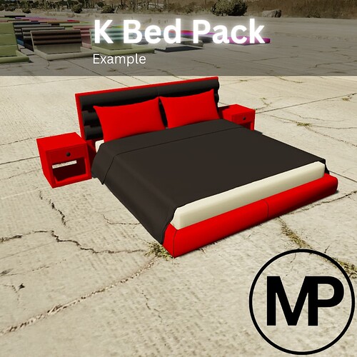 [UPDATED] King Size Bed Pack | 140 Props Thumbnail