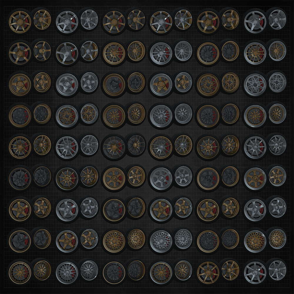 [PAID] Generic Wheel Pack – 106 Wheels, 424 Variations - FiveM Releases ...