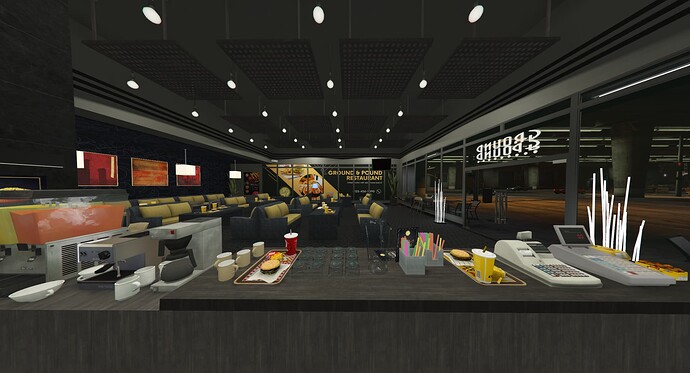 [PAID] [MLO] Ground & Pound Restaurant MLO v2 By NE NOORE Maps thumbnail 3