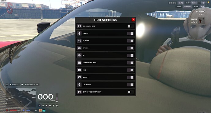 Fivem Hud Script | Sweepz F (Floppa) Hud thumbnail 4