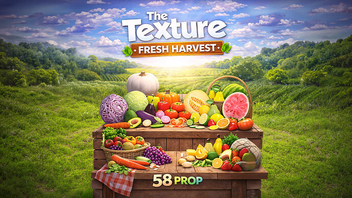 Fresh Harvest Prop Pack