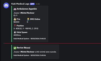 # [FREE] AI Ambulance | Kubi Medical Dynamic Response | CPR & Revive (ESX/QBCore/Wasabi/Standalone)) 2