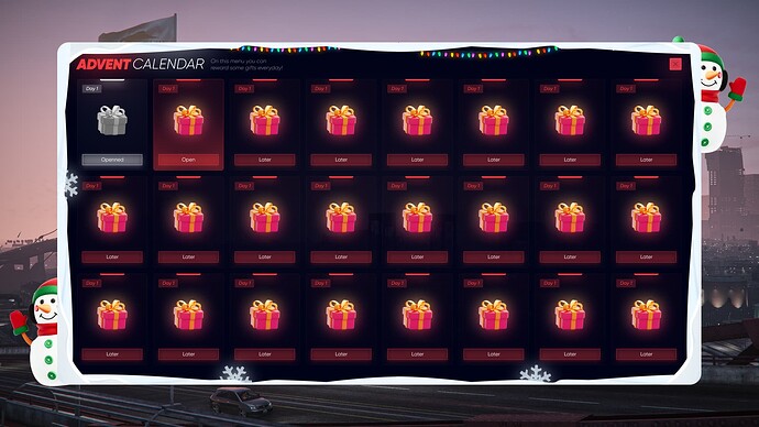 [PAID ][ESX/QB] Advent Calendar thumbnail 2