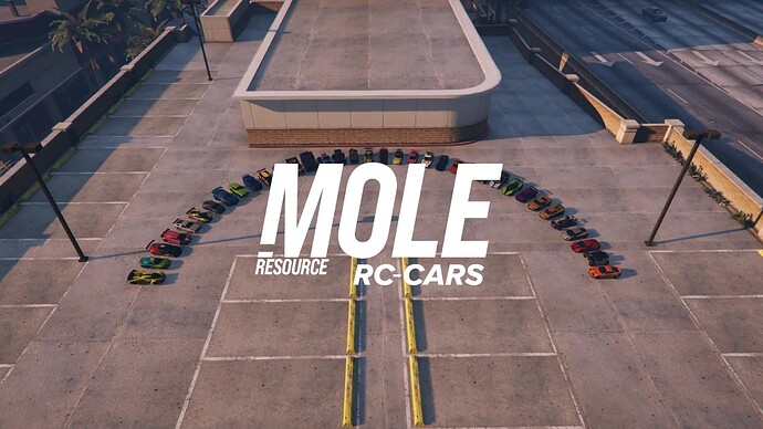 [ESX/QB-Core] Mole Resource | RC-Cars Advanced remote controlled cars Thumbnail