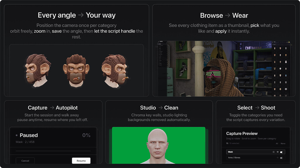 [免费]uz_AutoShot:自动资产捕获引擎（服装、车辆、道具）-FiveM插件网