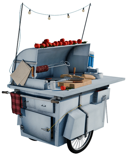 [PROP][PAID][ESX/QB] Kokoreç Stand Prop with Script thumbnail 2