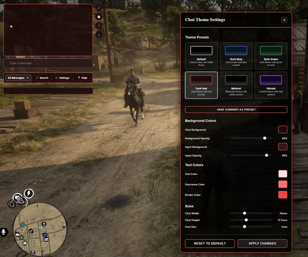 Redm Chat Script Crowe Chat - Modern Chat System for RedM - RedM Releases - Cfx Forum