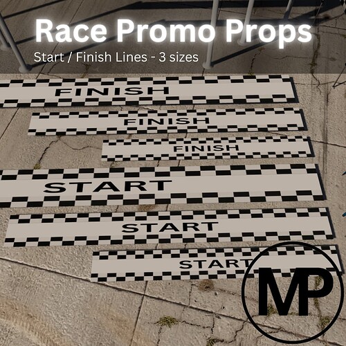 Race Promo props (2)
