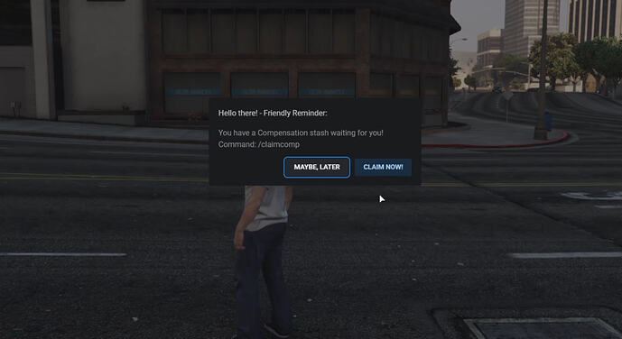 免费 FiveM 补偿物品存储工具 | 离线奖励、Discord 日志及更多功能