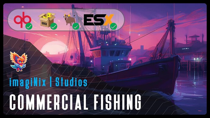 [PAID] Commercial Fishing Script [ QB / ESX / QBX / OX / Standalone ] V1.1.0 Thumbnail
