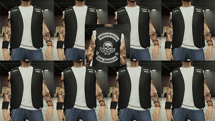 [PAID] AOD - Angels Of Death M.C vest [Female/Male] thumbnail 5