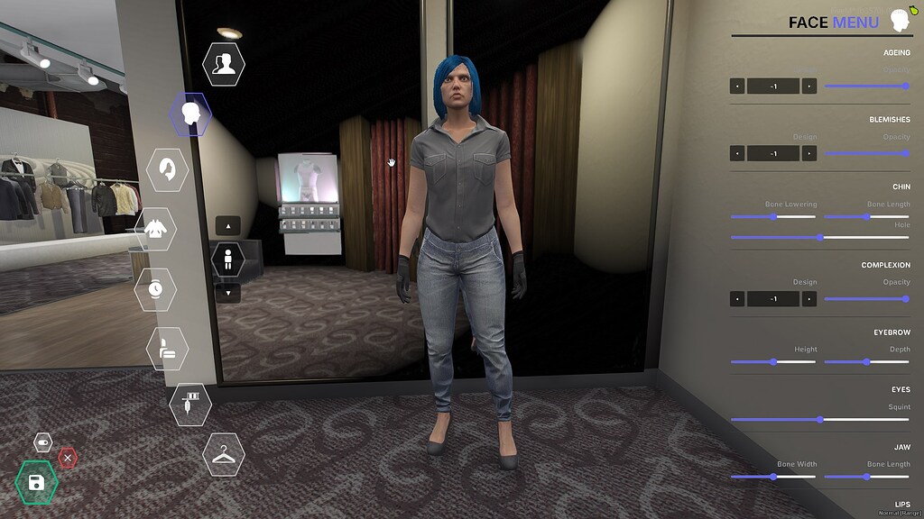 烘焙外观——高级角色定制-FiveM插件网