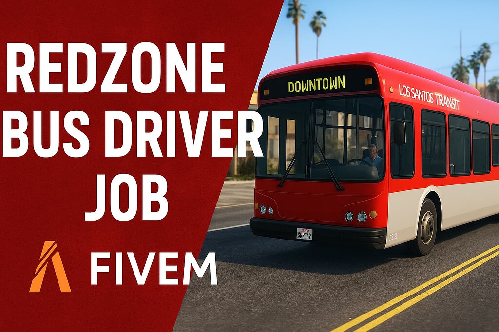 [ESCROW] [FREE] [ESX] RZ-BusDriving Job - FiveM Releases - Cfx Forum