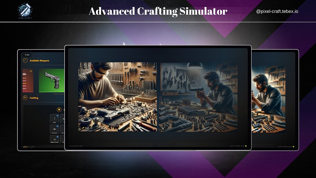 [Paid] [QB-Core/ESX] PC-Advanced 3D Crafting Simulator - FiveM Releases ...