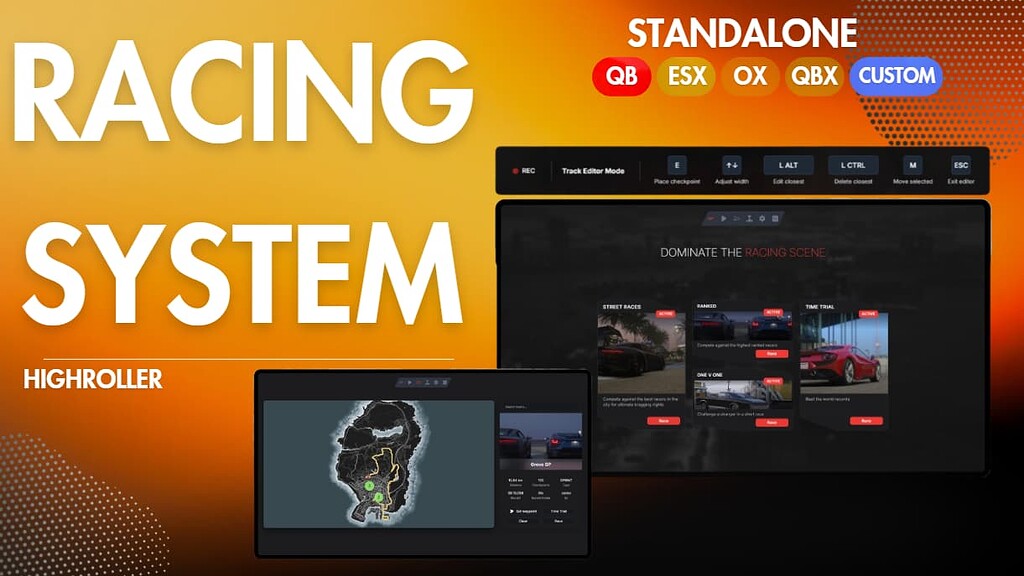 [PAID] Highroller | Racing system - FiveM Releases - Cfx.re Community